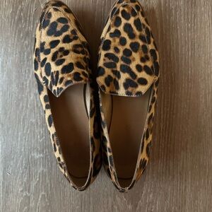 Leopard Print Women's Loafers